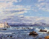 尤金 布丹 : A Gusty Northwest Wind at Antibes